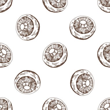 Şampiyonun elle çizilmiş kusursuz vektör deseni. Klasik karalama çizimi. Kafe menüleri ve etiketleri için çizim. Oymalı resim..