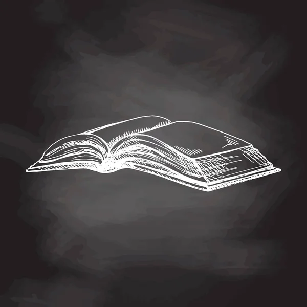 Векторні Мальовані Шкільні Офісні Інструменти Ілюстрація Детальний Ескіз Книги Ретро — стоковий вектор