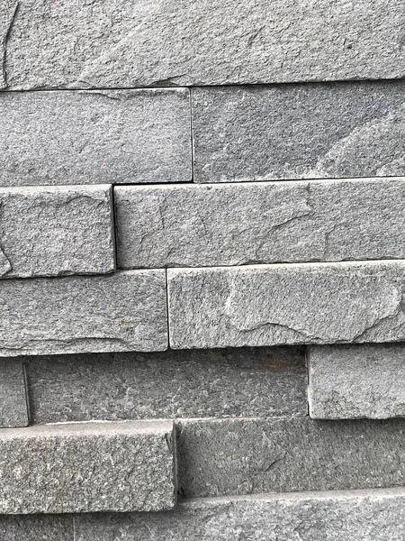 bir taş ya da taklit taş duvar örneği