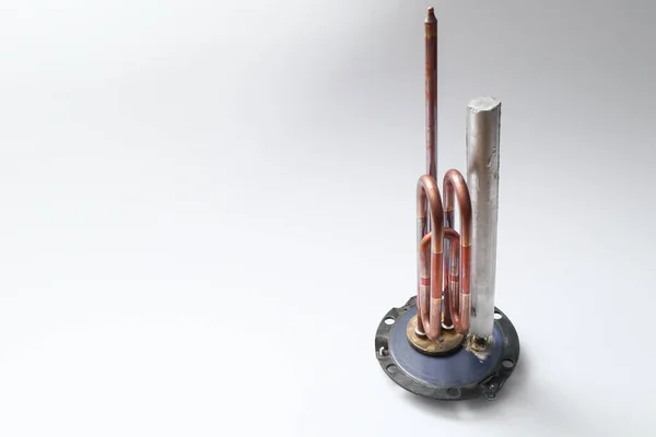 Kupferrohrheizelement Für Elektrische Warmwasserbereiter Elektrischer Wasserkocher Neue Magnesium Anode Eines — Stockfoto