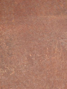 Çürümüş demir kaplama arka plan. Paslı metal dokusu, pas ve oksitlenmiş metal zemin. Metal arkaplan, pas, kopyalama alanı