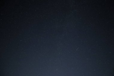 Yıldız evreni arka planı. Gece gökyüzü yıldızlar ve galaksi uzayda. Yıldızlarla dolu yıldızlı gece göğü.