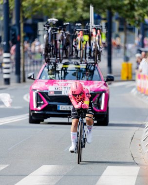 Rotterdam, Hollanda - 08-14-2024: Noemi Ruegg in the Tour de 