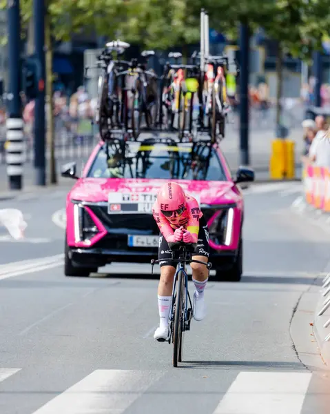 Rotterdam, Hollanda - 08-14-2024: Noemi Ruegg in the Tour de 