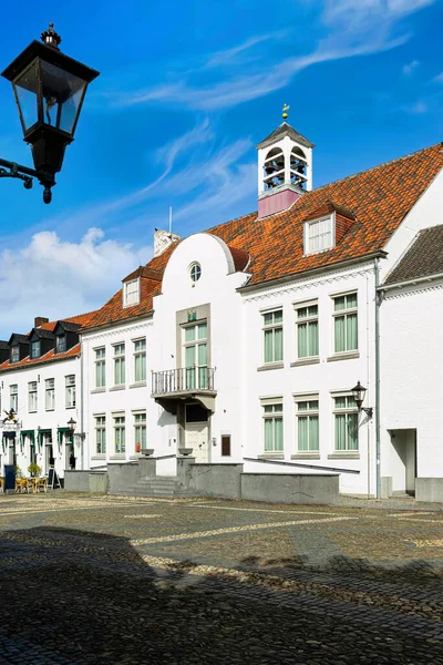 Historické Město Thorn Limburgu Nizozemsko Známé Svými Bílými Domy — Stock fotografie