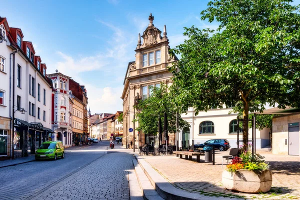 Eisenach Thueringen Beaux Bâtiments Dans Vieille Ville Par Une Journée — Photo