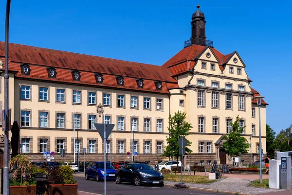 Eisenach Thueringen Vackra Byggnader Gamla Stan Solig Dag Med Blå — Stockfoto