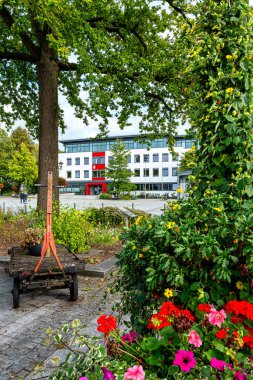 Belediyeye bakın, Bad Zwischenahn, Zwischenahner Meer, Lower Saxony, Almanya