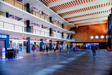 Eindhoven, Hollanda 'daki tren istasyonu.