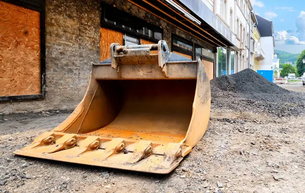 Stock image Street in Bad Neuenahr 3 years after the flood disaster 2021, Ahrtal, Germany