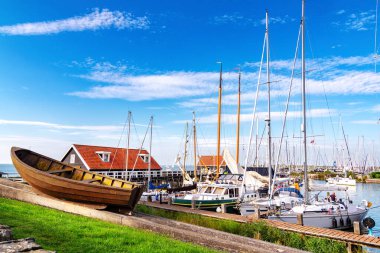 Cennet Köyü Hindeloopen, Friesland, Hollanda Limanı