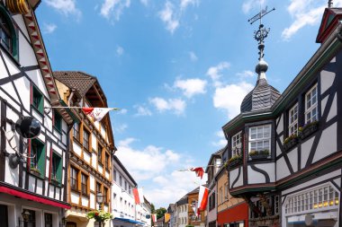 Eski şehir Bad Neuenahr Ahrweiler, Rhineland-Palatinate, Almanya