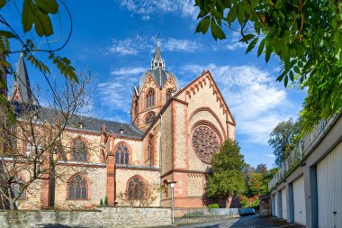 Catholic Church St. Peter's in Heppenheim, Bergstrasse, Germany clipart