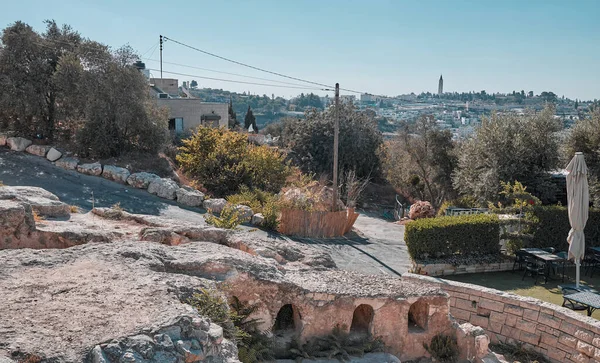 Beautiful Landscape Old City Jerusalem — Stock Photo, Image