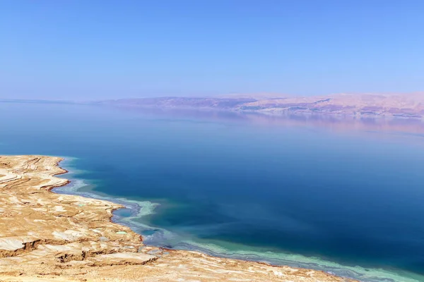 Delightfully Beautiful Landscape Dead Sea Israel Judean Valley — Stock Photo, Image