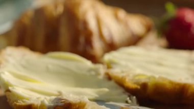 Tereyağlı fırını kapat. Yüksek kalite 4k görüntü