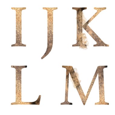 I-M harfleri, beyaz arkaplanda izole edilmiş resimler, düğün monogramı, tebrik kartları, logo