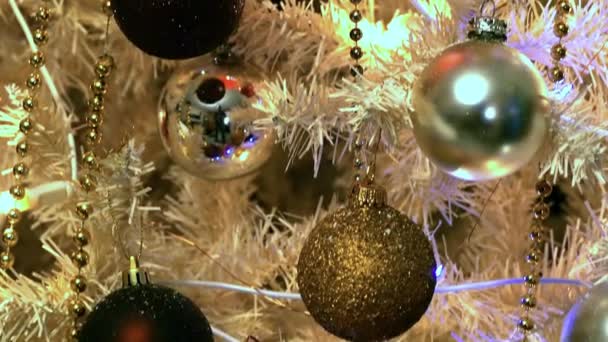 Noel Balolarını Kapatın — Stok video