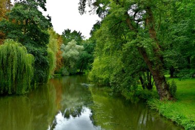 Parktaki manzara çok güzel. Yüksek kalite fotoğraf