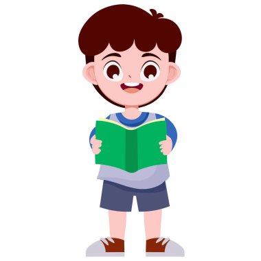 Mutlu şirin çocuklar okula geri dönüyor.