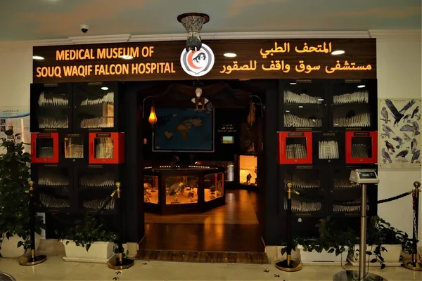 Doha Qatar 2023 Medical Museum Souq Waqif Falcon Hospital Middle — Stock Photo, Image