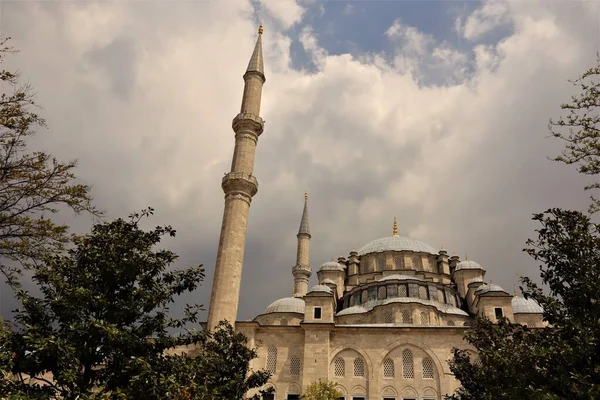 Istambul Turquia 2023Mesquita Histórica Fátima Mesquita Dos Conquistadores Mesquita Otomana — Fotografia de Stock