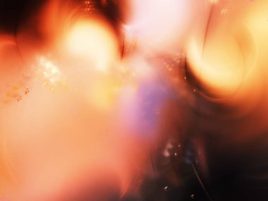 kahverengi soyut fraktal arkaplan 3d oluşturma