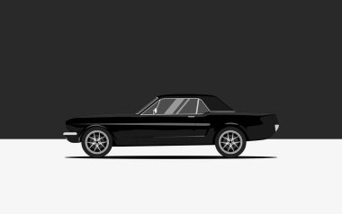 United States, 1966: Ford Mustang Coupe. American muscle car