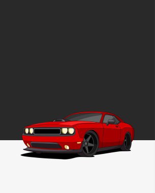 Birleşik Devletler, 2008-2023 Dodge Challenger. Amerikan kaslı arabası