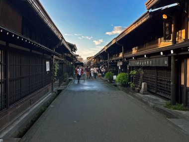 Kırsal Tutuklu: Hida 'nın Antika Köyü Sahneleri, Takayama, Gifu Bölgesi, Japonya