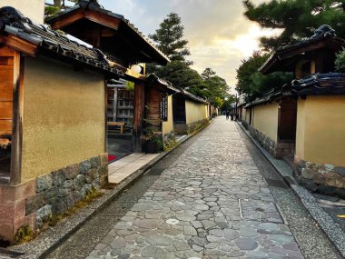 Geleneklerin Korunması: Naga-machi 'nin Tarihi Ahşap Evleri, Kanazawa, Ishikawa, Japonya