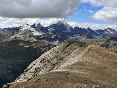 Keşif Tepeleri: Val d 'Isere' de Yüksek İrtifa Yolu, aiguille de la grande sassiere, Fransa