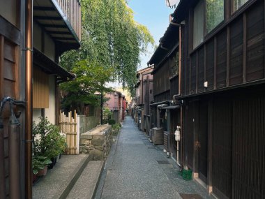 Antika Huzur: Higashi Chaya 'nın Geleneksel Bölgesi, Kanazawa, Ishikawa, Japonya