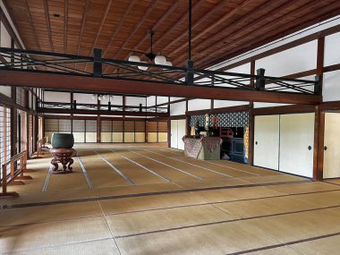 Gion, Kyoto, Japonya 'daki geleneksel Japon evleri