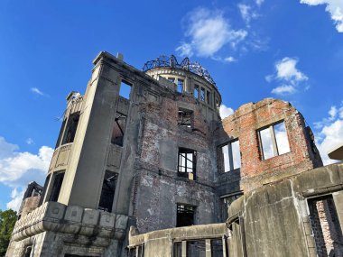Testimony of Tragedy: Hiroshima Atomic Bomb Memorial, Hiroshima, Japan clipart