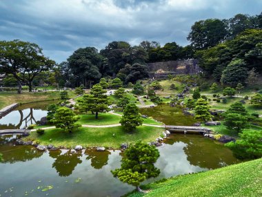 Harmony in Blossom: Kanazawa's Scenic Gardens, Ishikawa, Japan clipart