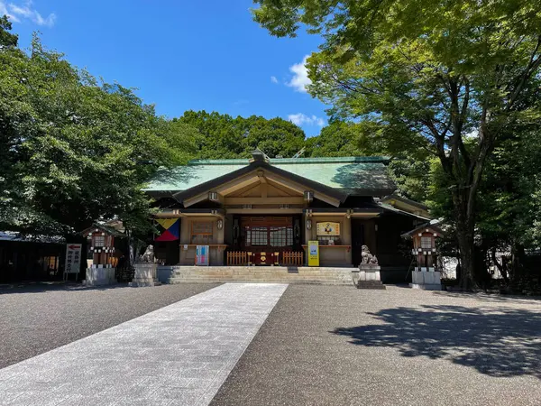 Храм Мэйдзи Джингу Икона Духовного Наследия Токио Япония Лицензионные Стоковые Изображения