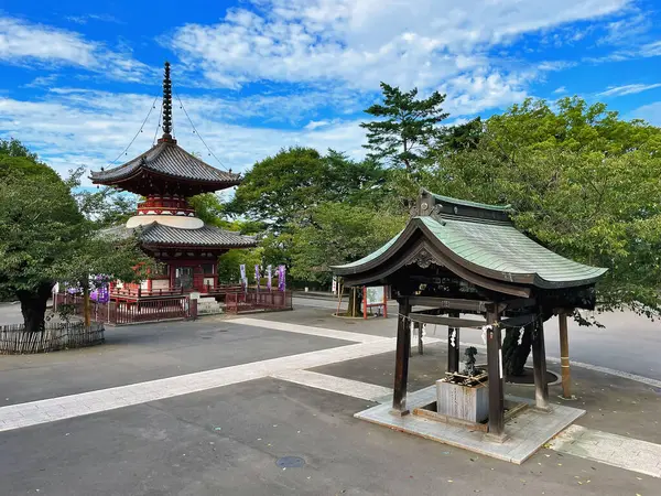 Асакуса Район Храм Сердце Старого Токио Япония Лицензионные Стоковые Изображения