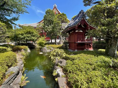 Asakusa District Temple: Immersing in Tokyo Culture, Japan clipart