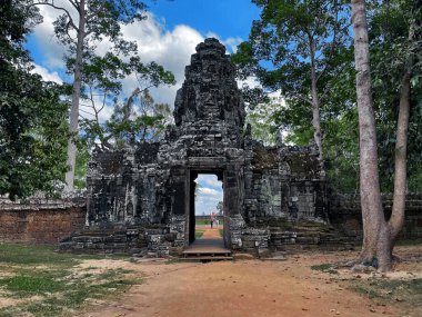 Banteay Kdei: Angkor Wat, Siem Reap, Kamboçya Kamboçya 'daki Kamboçya Mirası Simgesi