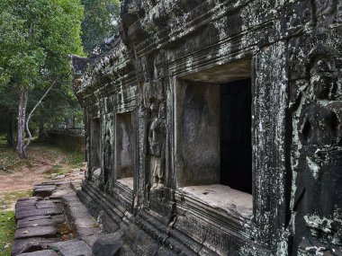 Sessiz Şahitler: Angkor Wat 'taki Banteay Kdei Tapınağı, Siem Reap, Kamboçya