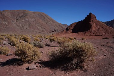 Valle del arcoiris, San Pedro de Atacama 'da eşsiz bir çöl varış yeri.