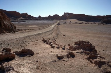 Ay Vadisi 'nde çöl maceraları, San Pedro De Atacama, Şili