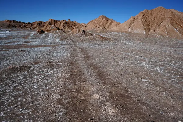 Ay Vadisi, San Pedro De Atacama, Şili 'de kurak ve kurak bir güzellik.