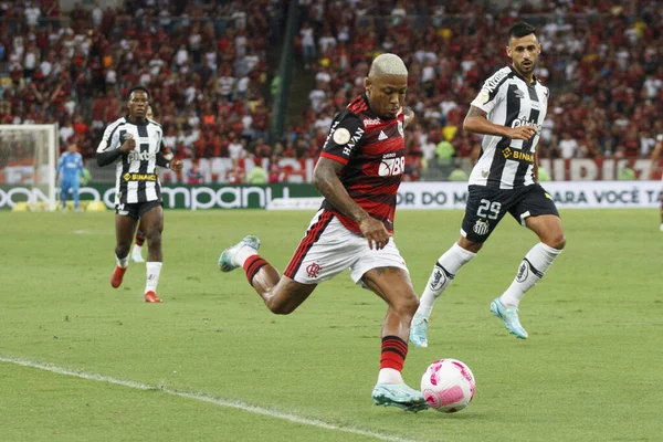 Brasilianische Fußballmeisterschaft Flamengo Gegen Santos Oktober 2022 Rio Janeiro Brasilien — Stockfoto