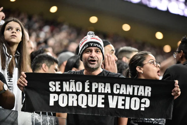 Βραζιλιάνικο Πρωτάθλημα Ποδοσφαίρου Κορίνθιοι Εναντίον Fluminense Οκτωβρίου 2022 Σάο Πάολο — Φωτογραφία Αρχείου