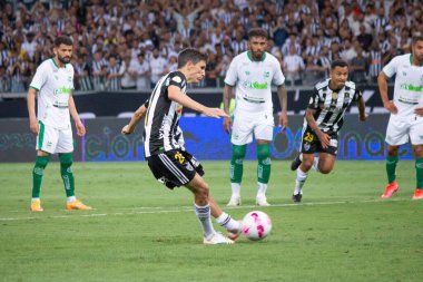 Brezilya Futbol Şampiyonası: Atletico-MG Juventude 'a karşı. 27 Ekim 2022, Belo Horizonte, Minas Gerais, Brezilya: Atletico-MG ve Juventude arasındaki futbol maçı, Mineirao Stadyumu 'nda düzenlenen 34.