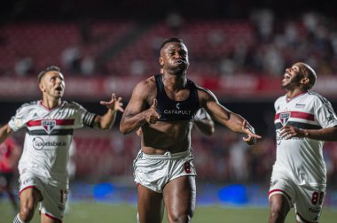 Brezilya Futbol Şampiyonası: Sao Paulo, Atletico Goianiense 'e karşı. 27 Ekim 2022, Sao Paulo, Brezilya: Sao Paulo ile Atletico Goianiense arasındaki futbol maçı, Sao P 'deki Morumbi Stadyumu' nda düzenlenen 34. Brezilya Futbol Şampiyonası için geçerlidir.