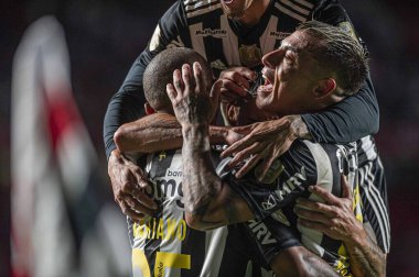 Brezilya Futbol Şampiyonası Sao Paulo, Atletico Mineiro 'ya karşı. 1 Kasım 2022, Sao Paulo, Brezilya: Sao Paulo ve Atletico Mineiro arasında oynanan futbol maçı, Brezilya Futbol Şampiyonası 'nın 35. turu için geçerlidir.