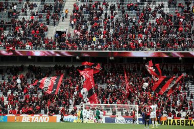 Brezilya Futbol Şampiyonası - Athletico Paranaense Goias 'a karşı. 2 Kasım 2022, Curitiba, Parana, Brezilya: Brezilya Futbol Şampiyonası 'nın 35. turu için geçerli olan Athletico Paranaense ve Goias arasındaki futbol maçı